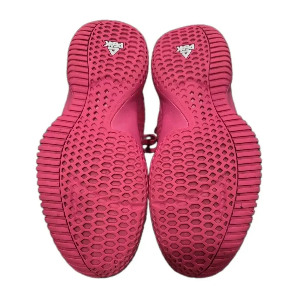Peak Lou Williams Streetball Master Basketball Sneakers Size 10 Neon Pink
